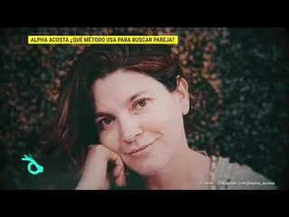 Alpha Acosta usa aplicaciones de citas para encontrar el amor | De Primera Mano