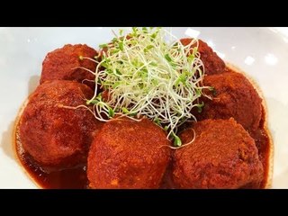 Cocina vegana: albóndigas de garbanzo y papa en salsa de guajillo | Sale el Sol