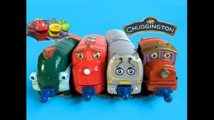 4 Chuggington Die Cast Stacktrack Wilson Emery Hodge Olwin - Unboxing and Review