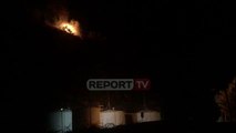 Report Tv-Lezhë, vatër zjarri në malin e Shëngjinit, rrezikohen depozitat e naftës
