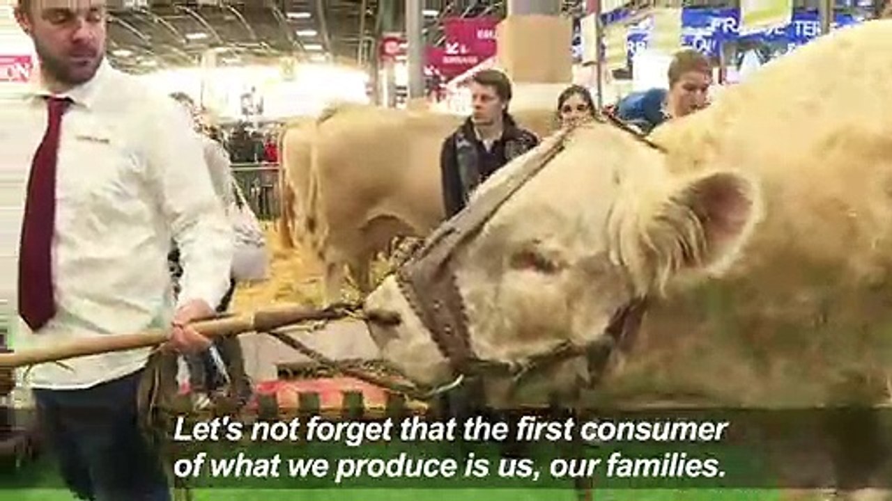 Farmers face criticism at Paris Agriculture Fair