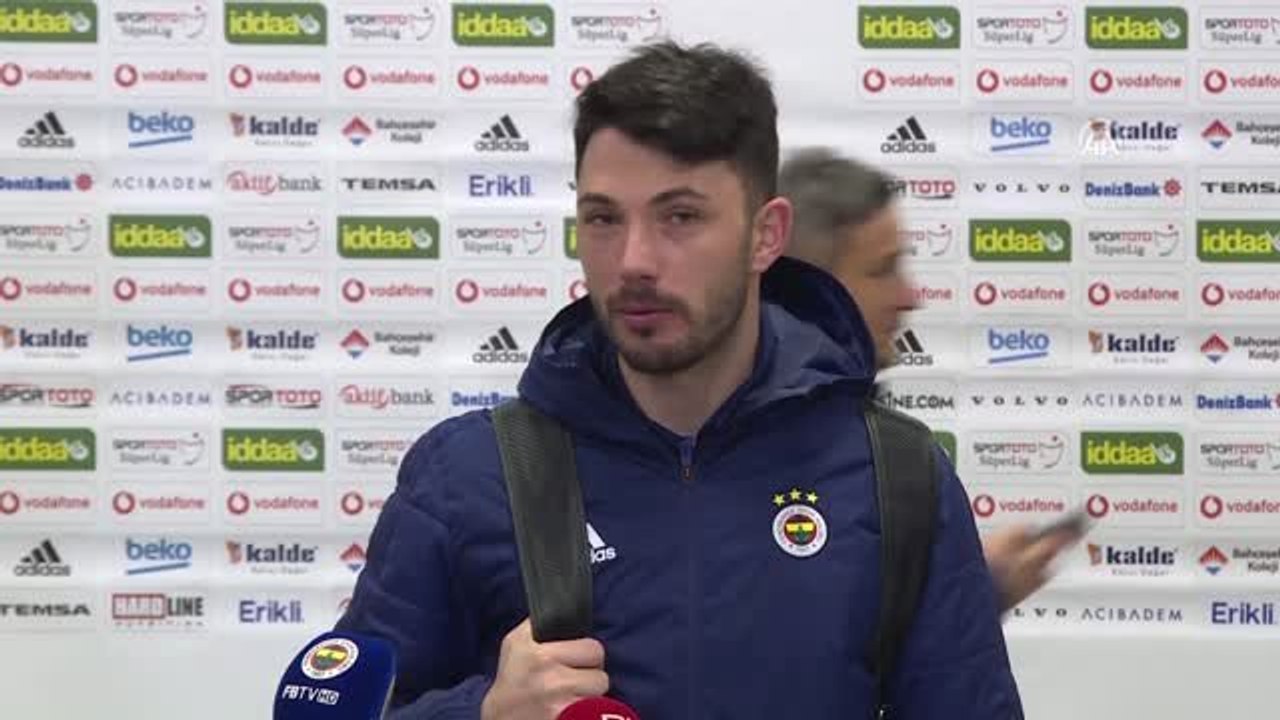 Fenerbahçeli Futbolcu Tolgay Arslan Açıklamalarda Bulundu