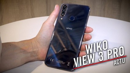 Wiko View 3 Pro : le triple module caméra à moins de 300 euros