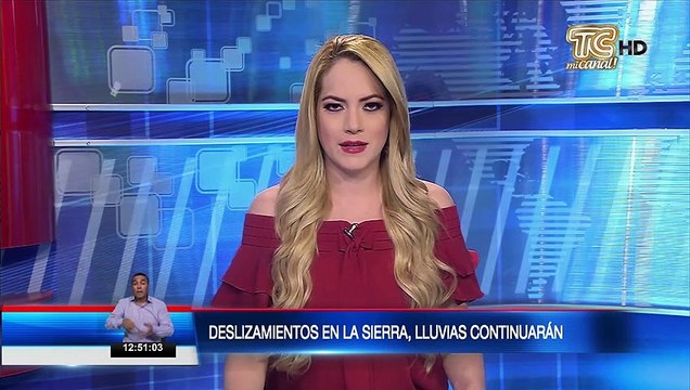 Deslizamientos en la sierra debido a las intensas lluvias