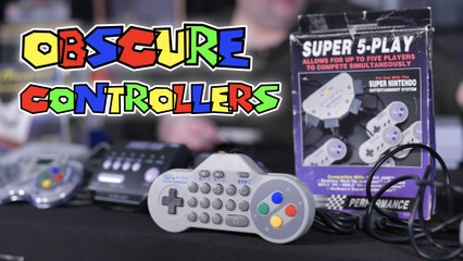 INTERESTING (AND RIDICULOUS) SNES CONTROLLERS