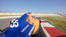 VÏDEO: Carlos Sainz pilota el McLaren MCL34 en Barcelona