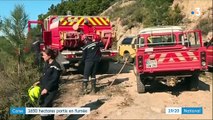 Incendies en Corse : 1 650 hectares partis en fumée