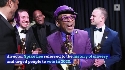 Trump Accuses Spike Lee of 'Racist Hit' During Oscars Speech