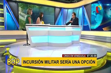 Gonzales Posada opina sobre posible incursión militar en Venezuela