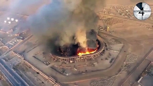 Беспилотник взорвал крупнейший склад российской армии в Сирии