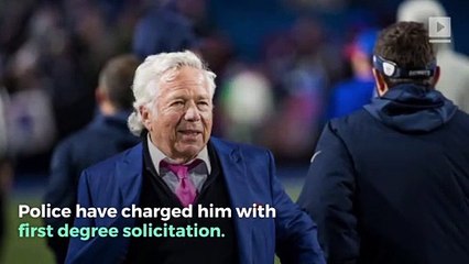 Patriots Owner Robert Kraft Officially Charged in Sex Trafficking Bust