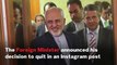 Iranian Foreign Minister Mohammad Javad Zarif Resigns