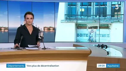 JT 19/20 - France 3 Nouvelle-Aquitaine 22 février 2019