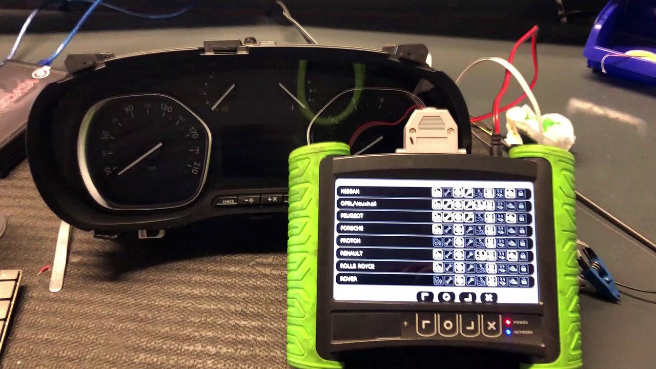 Tachojustierung Peugeot Expert mit DP4 Diagprog4 | tachojustierung.org