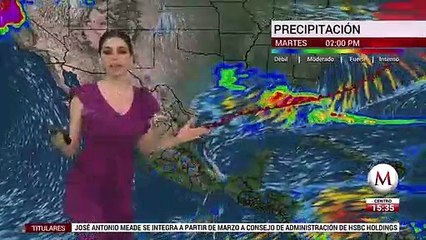 El clima para manana 26 de febrero, con Pamela Longoria