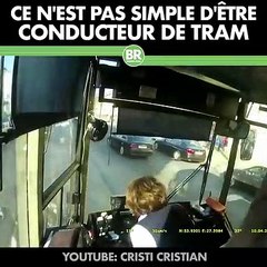 Ce que voient les conducteurs de tram est fou !