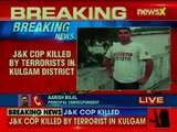 J&K cop killed by terrorists in Kulgam district; cop Mohammed Salim's bullet-rid