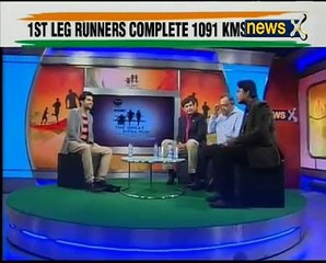 'The Great India Run'_ Marathoners complete 1091 kms on day 14