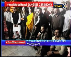 Yuvraj Singh, Hazel Keech's wedding celebrations kick off with Virat Kohli