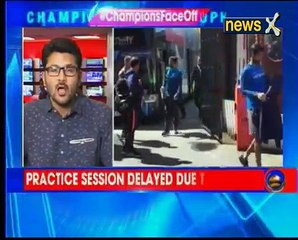 Team India practice delayed by an hour; Coach Anil Kumble concerned