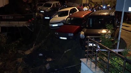 Beşiktaş'ta Duvar Çöktü - İstanbul