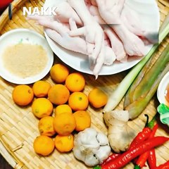 Cách làm CHÂN GÀ NGÂM SẢ TẮC (QUẤT) - Món Ngon Ngày Tết