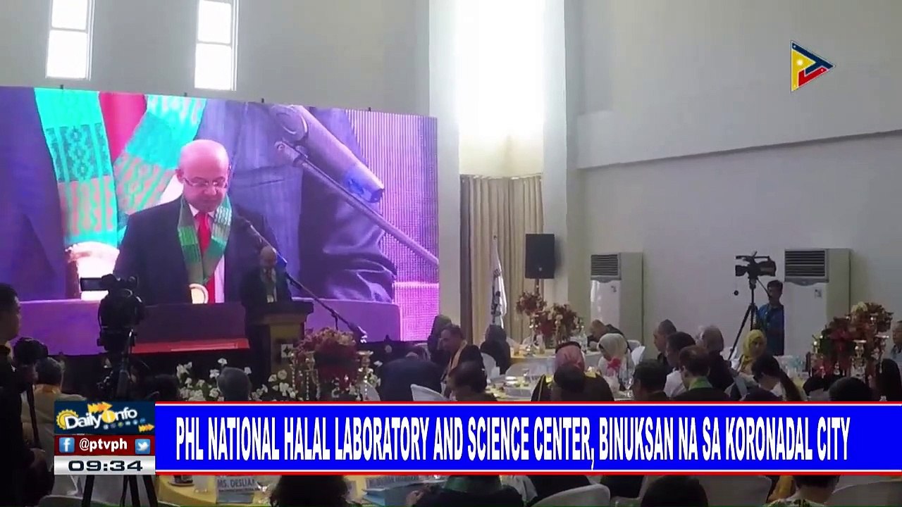 PHL National Halal Laboratory and Science Center, binuksan na sa Koronadal City