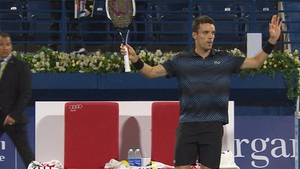 Bautista Agut bt Ramanathan (6-4 6-3)