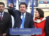 Christian Estrosi Inaugure sa Permanence Nice Ensemble