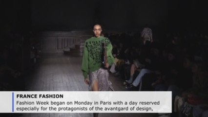 Paris Fashion Week starts with showing some apocalyptic designs