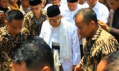 Ma'ruf Amin Safari ke Ponpes Babakan, Cirebon