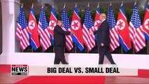 Kim-Trump Summit: Small deal vs. big deal