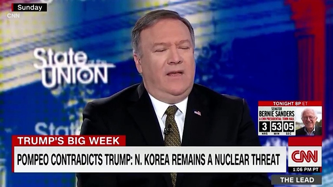 CNN’s Jake Tapper Mocks Mike Pompeo For Acting As A ‘Trump-To-English Dictionary’ On North Korea