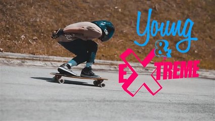 The Downhill Skateboarder: It's dangerous, but I love it