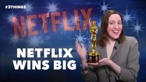 Netflix Wins Big at the Oscars and Virgin Galactic Reaches for the Stars