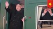 Kim Jong Un takes long train ride to Trump summit in Vietnam