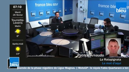 France Bleu Azur Matin du mardi 26 février 2019