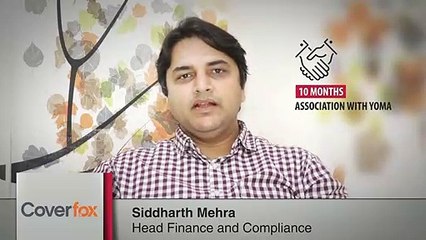 Coverfox Client Testimonial - YOMA Business Solutions