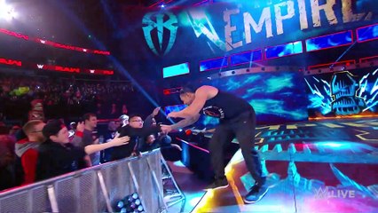 Roman Reigns returns to WWE_ Raw, Feb. 25, 2019