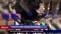 Siirt Eruh’ta PKK’lı teröristlerin 3 sığınağı imha edildi