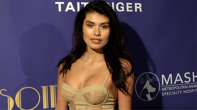 Sophia Gasca 2019 Golden Soiree Pre-Oscar Party Red Carpet