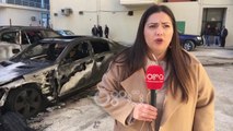 Ora News - Vlorë, digjen 5 makina në garazh, dy janë të një drejtori