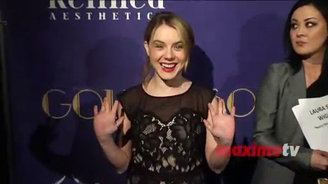 Laura Slade Wiggins 2019 Golden Soiree Pre-Oscar Party Red Carpet