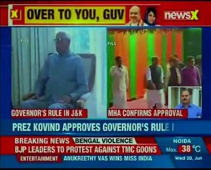 Governor takes over from netas in J&K; MHA confirms approval