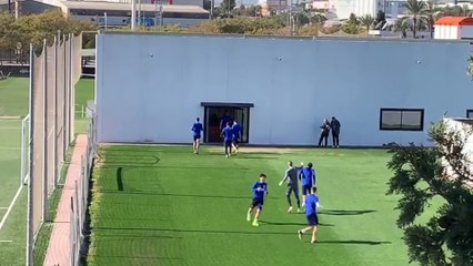 El Valencia CF prepara la Copa sin Kondogbia