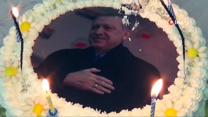 Cumhurbaşkanı Tayyip Erdoğan’ın doğum gününü kutladılar