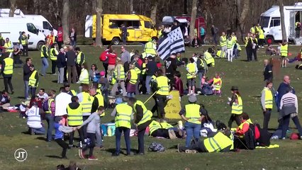 Gilets Jaunes: pique-nique géant à Chambord