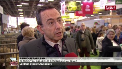 « Nos agriculteurs croulent sous le poids des impôts, des contraintes, des charges » considère Bruno Retailleau