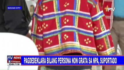 3 araw na peace building seminar, dinaluhan ng 500 dating miyembro ng NPA