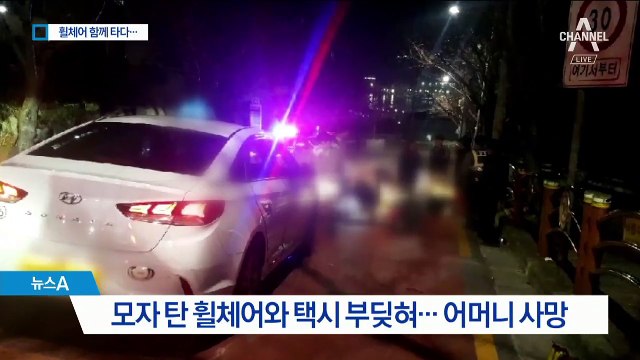 무릎에 어머니 태우고…전동휠체어 탄 모자의 안타까운 참변